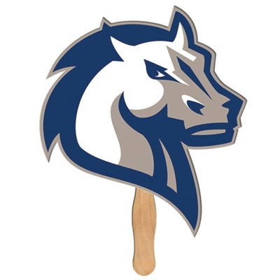 Horse Head Recycled Hand Fan